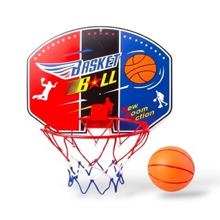 Cesta de Basquete Infantil-Mini Cesta Basquete p/ Crianças–Mini tabela de basquete infantil com bola,completo brinquedo