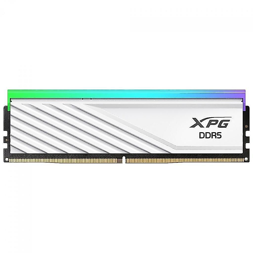 Memória DDR5 XPG Lancer Blade RGB, 16GB, 6000MHz, White, AX5U6000C4816G-SLABRWH