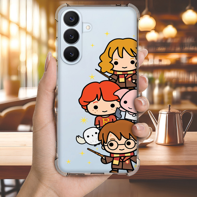 Capa Capinha GALAXY A20 A16 A15 A14 A13 A12 A11 A10 A05 Anti-impacto Personalizada geek POTTER HARRY (3441)