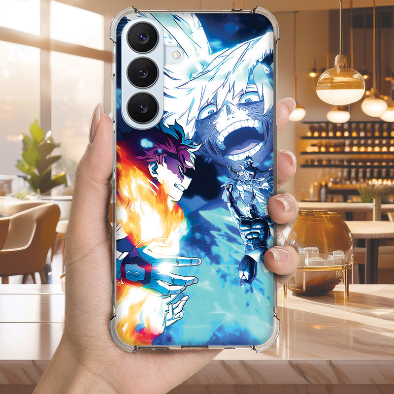 Capa Capinha GALAXY M35 M34 M33 M31 M23 M21S J8 Anti-impacto Personalizada anime ACADEMIA hero (4075)