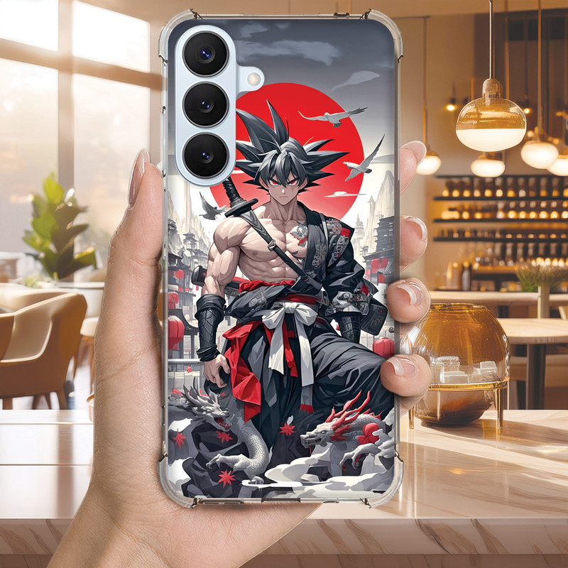 Capa Capinha GALAXY A04 A03 A02 M54 M53 M52 Anti-impacto Personalizada anime SAIYAN (3450)