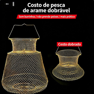 Sambura De Arame Galvanizado P/ isca viva pesca peixe vivo