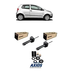 Par Amortecedores Dianteiros Monroe Kits Axios Fox