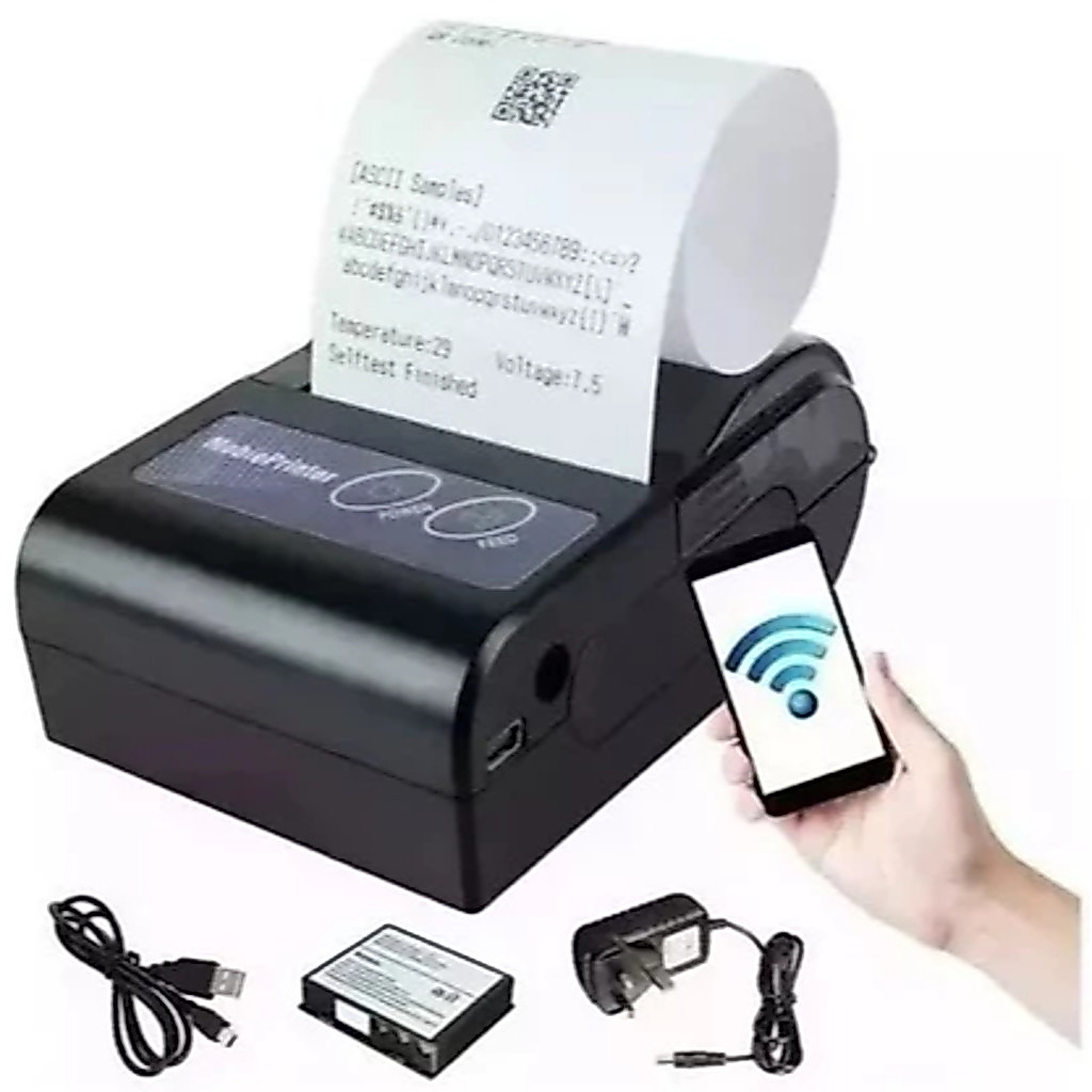 Mini Impressora Via Bluetooth Portátil Térmica 58mm Compatível Com Androide-LEGAL