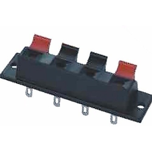 Kit 5 Peças Borne Para Caixa Acústica  De Pressão  4 Wp4-7 Vias