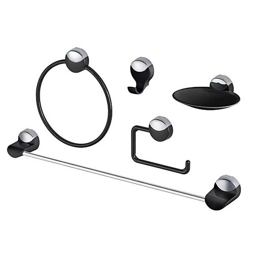 Kit 5 Peças Acessorios Banheiro Lavello 4092 - Herc