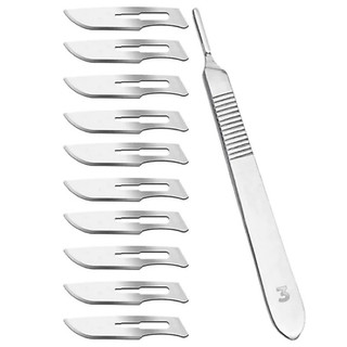 Kit Podologia Lâmina de Bist. Vários Tamanhos Disponíveis + Cabo n° 3