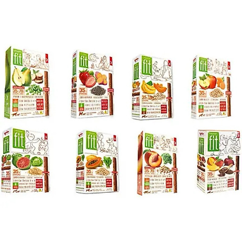 Kit Petisco Saudável 8 Unidades Stick MANGA, MAÇÃ, MORANGO, BANANA, MAMÃO, SPORT, PERA E PÊSSEGO