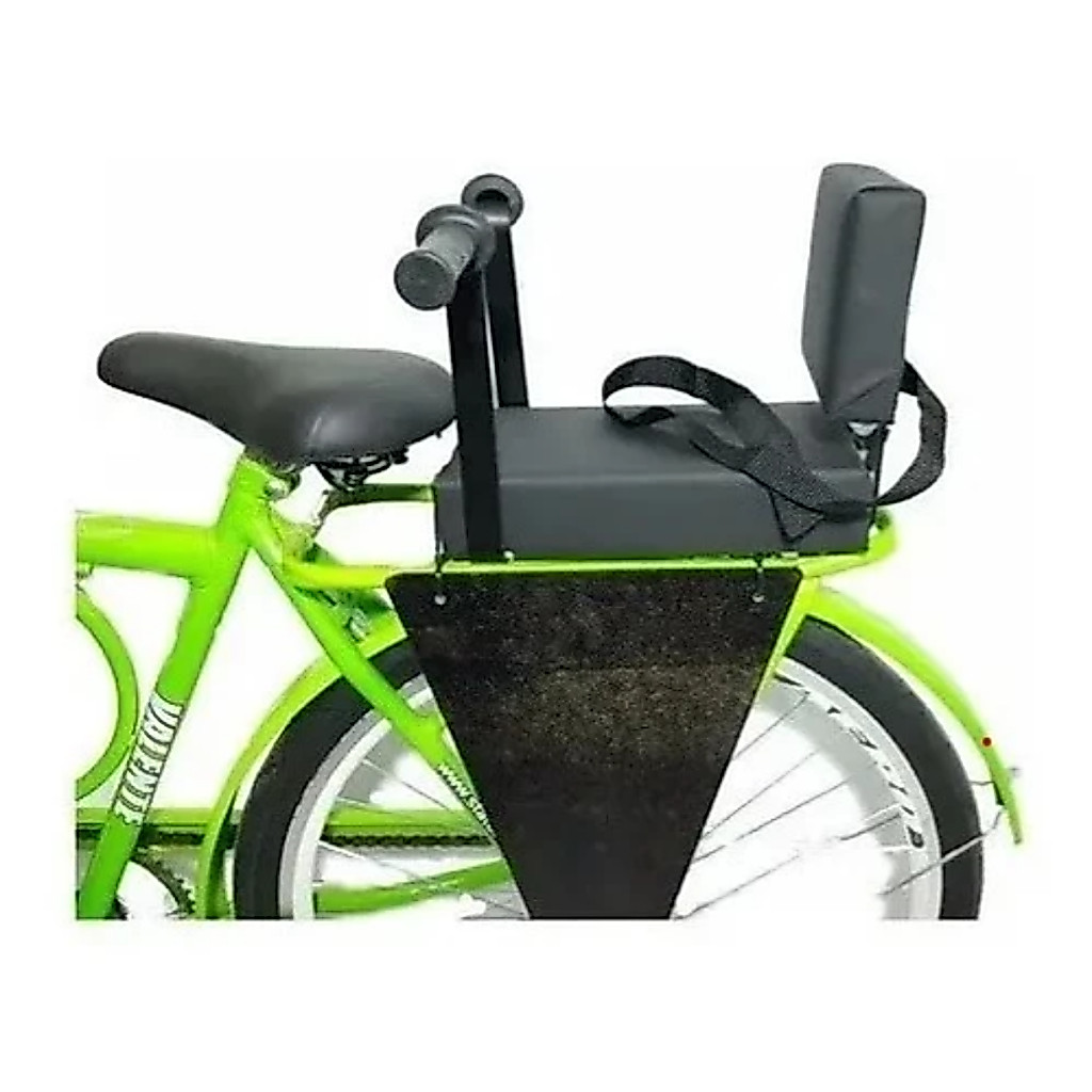 Cadeira Aro 26 Cadeirinha Infantil Criança Traseira Com Encosto Cinto E Guidão Bicicleta Bike Oferta