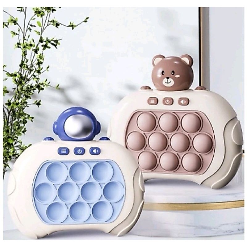 brinquedo pop It gamer eletrônico anti estresse educativo com som