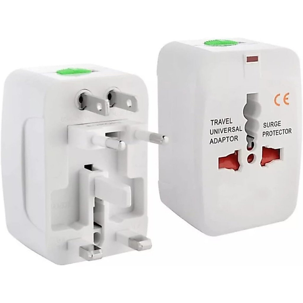 Adaptador Tomada Universal Internacional Para Viagem Bivolt Benjamim
