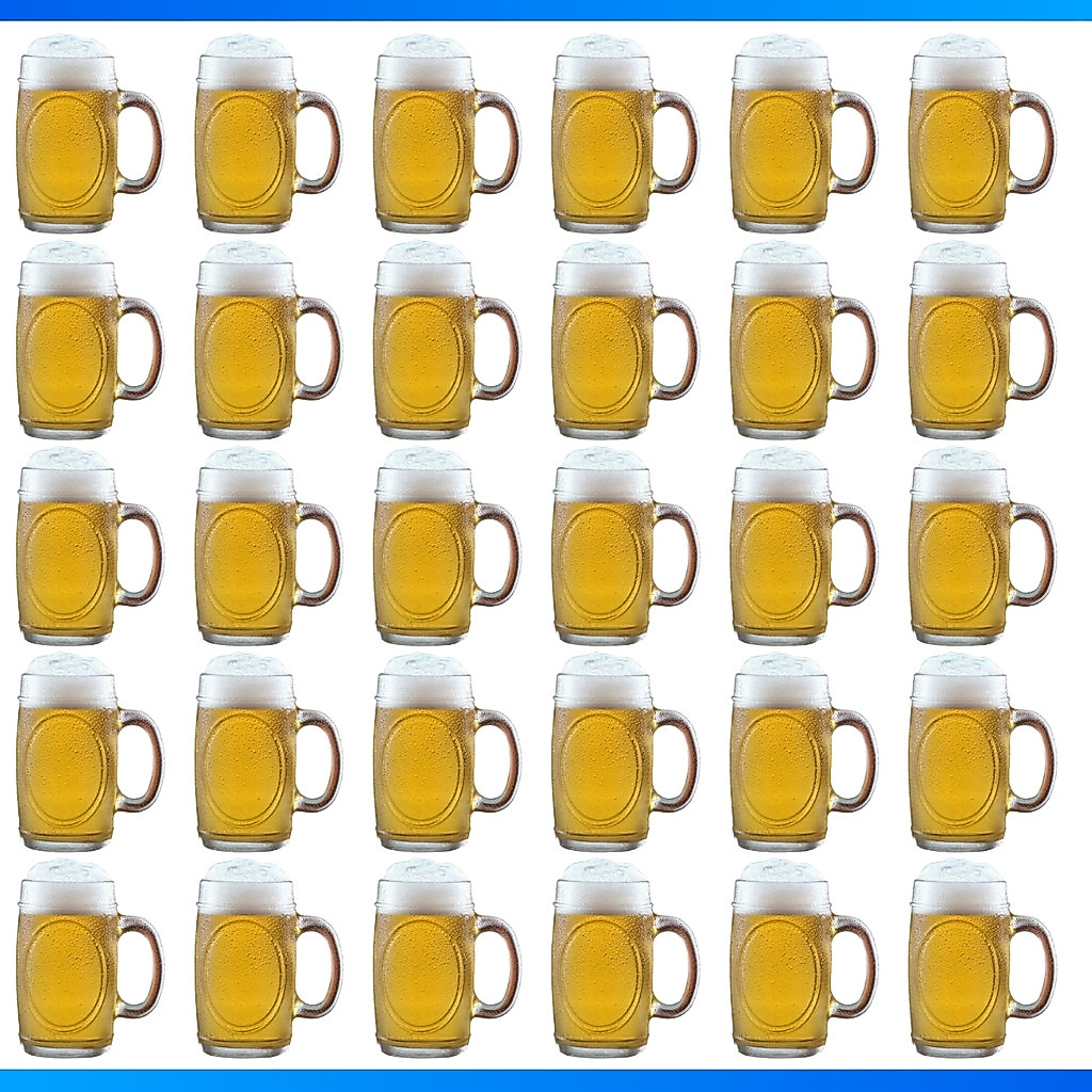 Kit Com 30 Canecas De Vidro Chopp Cerveja Bar Restaurante Padaria 360Ml