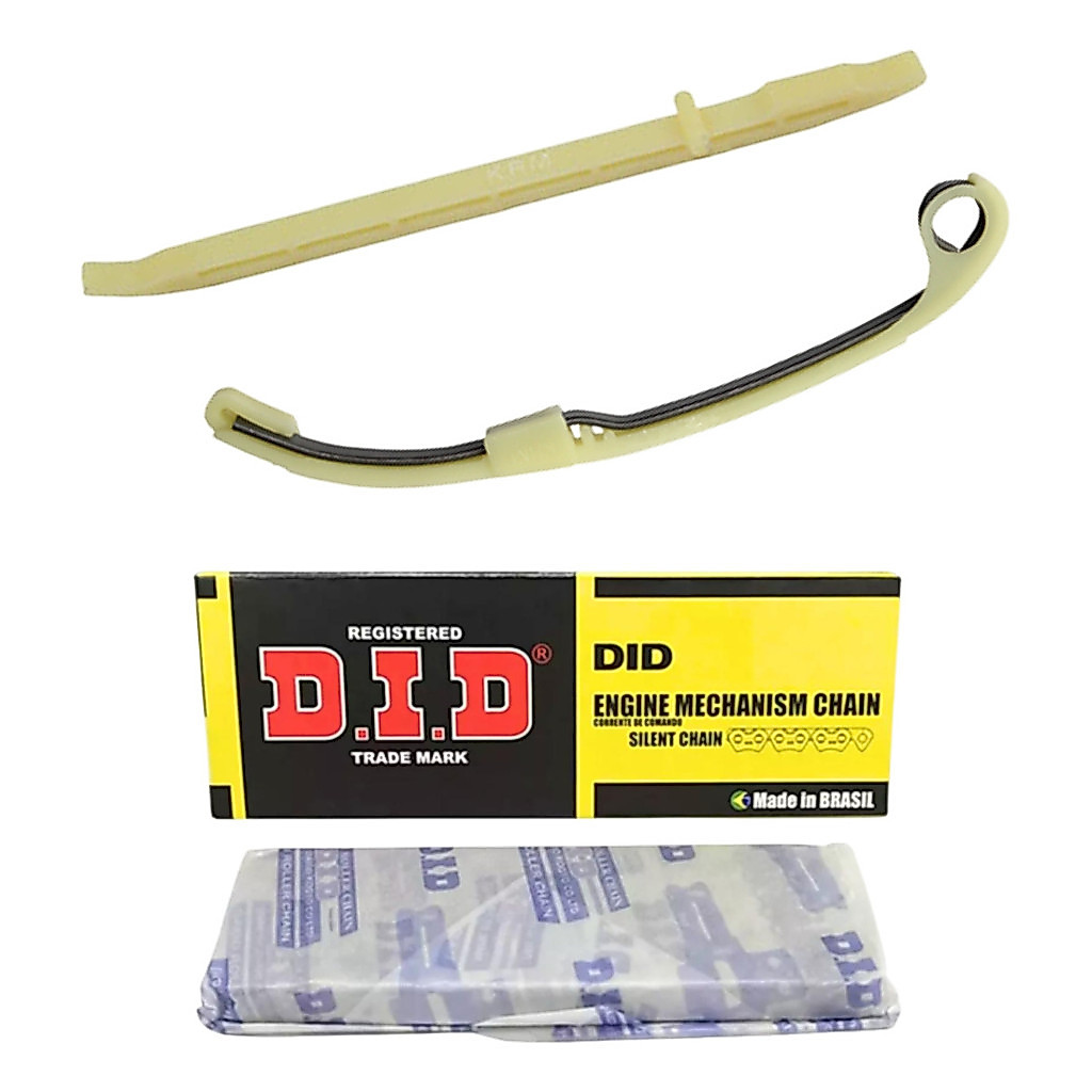 Corrente Comando Did + Tensor + Guia Titan 150 Fan Nxr 150