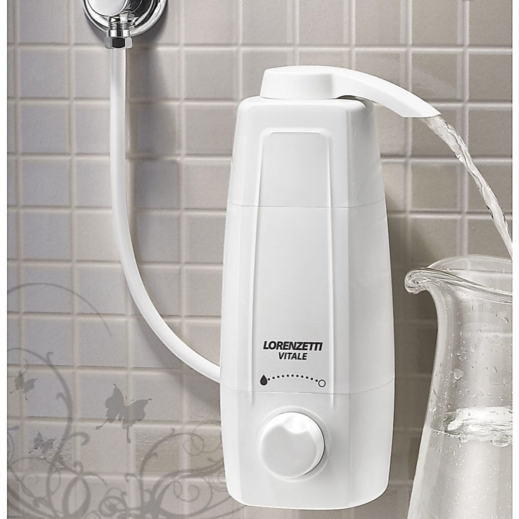 Filtro Purificador de Água Vitale Branco Lorenzetti com Fácil Instalação