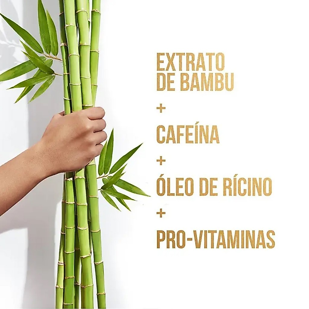 Máscara Bambu Nutre & Cresce Com Óleo De Rícino 600ml Pantene · foto 2