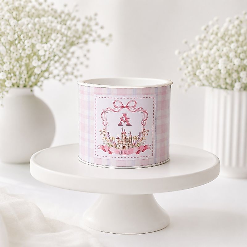 Mini Tubolata Personalizada - Castelo Princesas | Lembrancinha Chá de Bebê, Maternidade e Aniversário Infantil