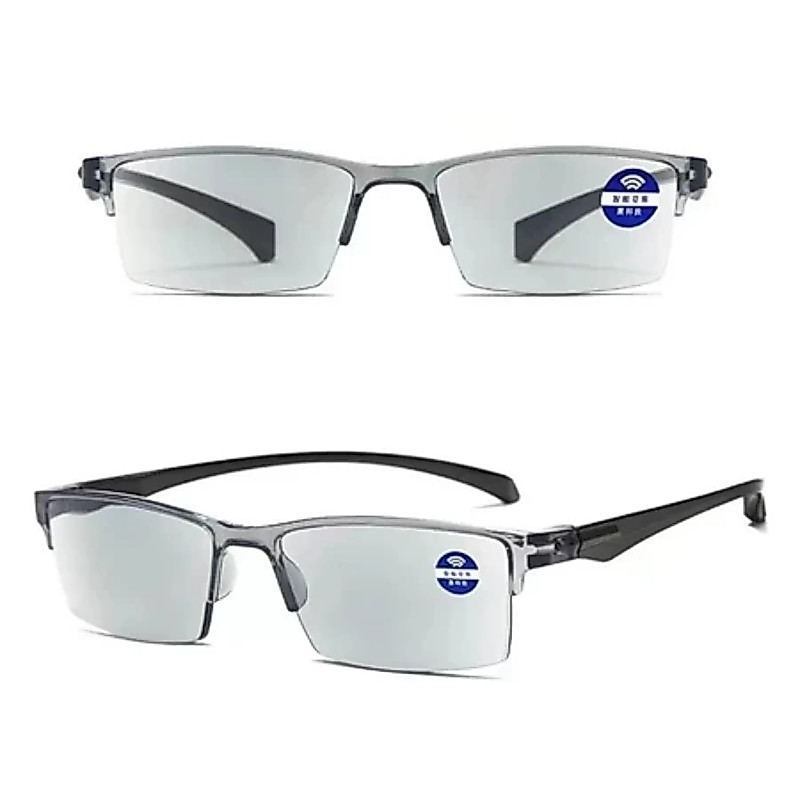 2 pcs Óculos de zoom automático inteligente para homens e mulheres, óculos de leitura