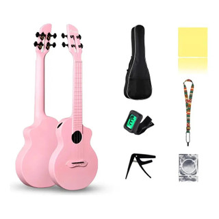 Ukulele Concert Profissional + Bag + Afinador + Capotraste