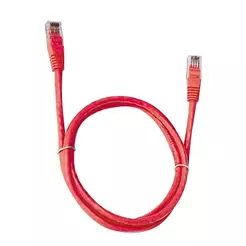Cabo de Rede Cat.5e PlusCable Patch Cord 1,5 Metros Vermelho - PC-ETHU15RD