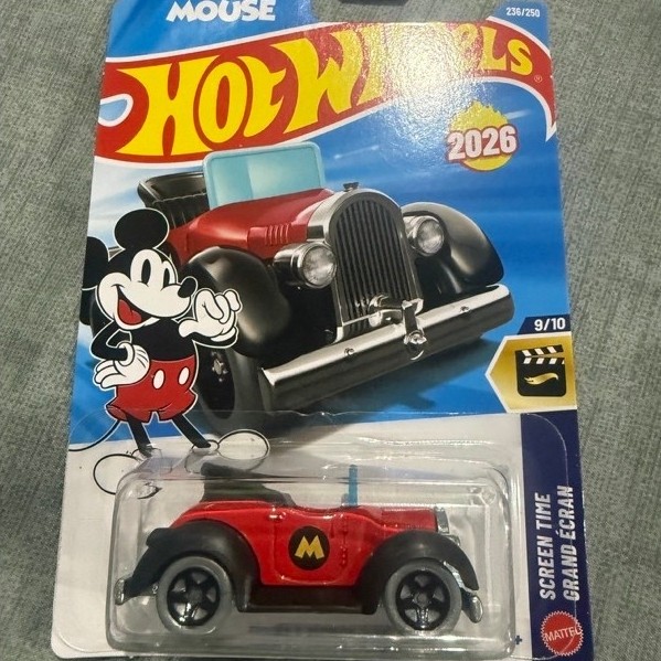 Hot Wheels Mickey mouse Car
