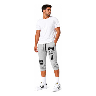 Bermuda New York Masculina Jogger Short Esportivo Lançamento