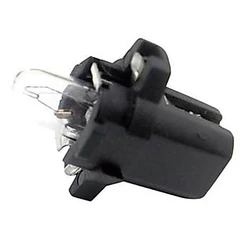 LAMPADA PAINEL BASE PLASTICA PRETA 1,2W 12V MARELLI 2721MF8