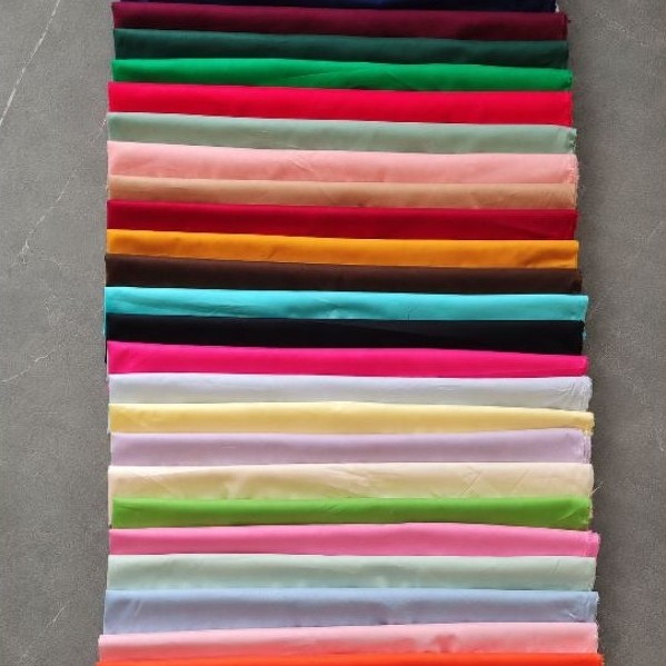 Tecido Tricoline 100% Algodão 1m comprimento 1,50m largura Liso Premium – Diversas Cores- Envio rápido