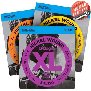 Jogo Cordas para Guitarra Elétrica D'addario Encordoamento corda de guitarra