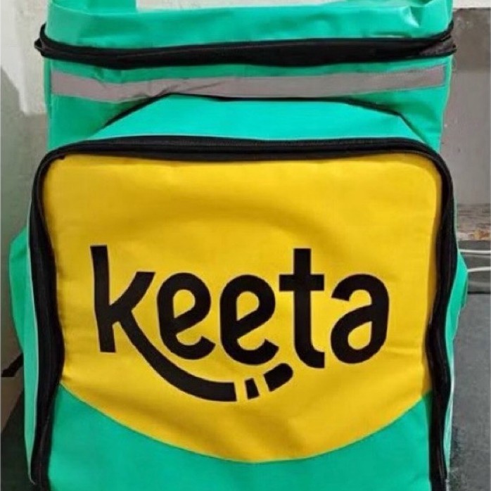 Mochila Motoboy Entrega Bag Keeta 90L Usada
