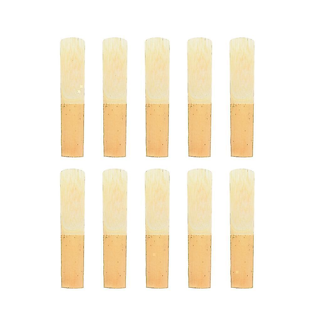 Fangzi 10pcs Bb Tenor Saxofone Sax Bambu Reeds Força 2.5