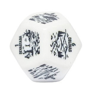 Dados De Rpg - Dado Poliédrico Avulso D12 - Dado De Cenários E Biomas - Mercado Rpg