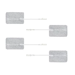 Eletrodo Autoadesivo 3x5cm Retangular c/ 4 un Carcitrode