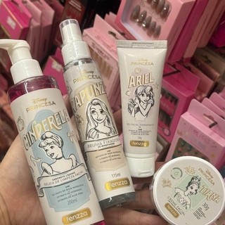 Kit Skincare Dia Das Crianças Princesas Disney Fenzza Completo  –  Cuidados com o Rosto