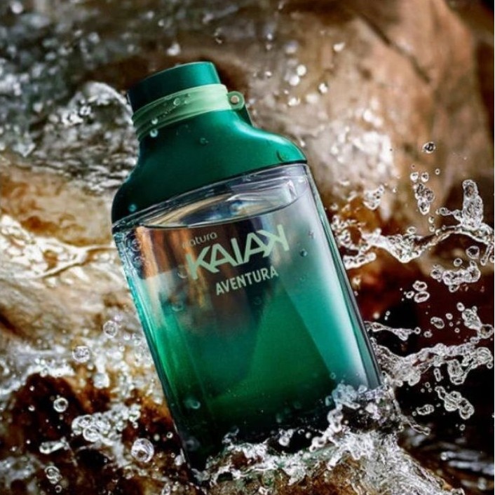 Perfume Masculino Kaiak Aventura 100ml - Fragrância Refrescante e Aromática Cítrica Moderada