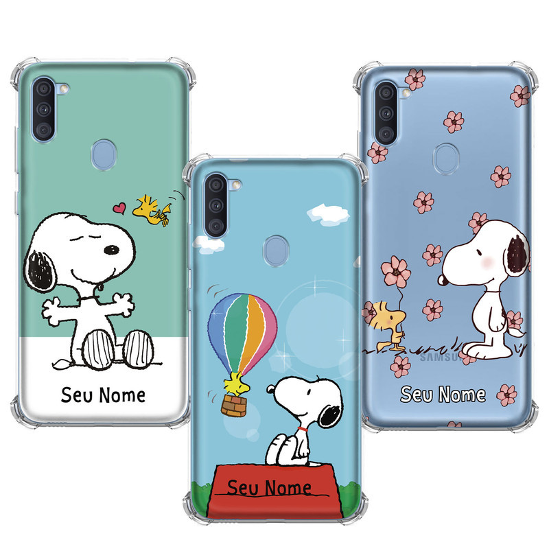 Capinha compatível com Samsung Galaxy A11 - Snoopy