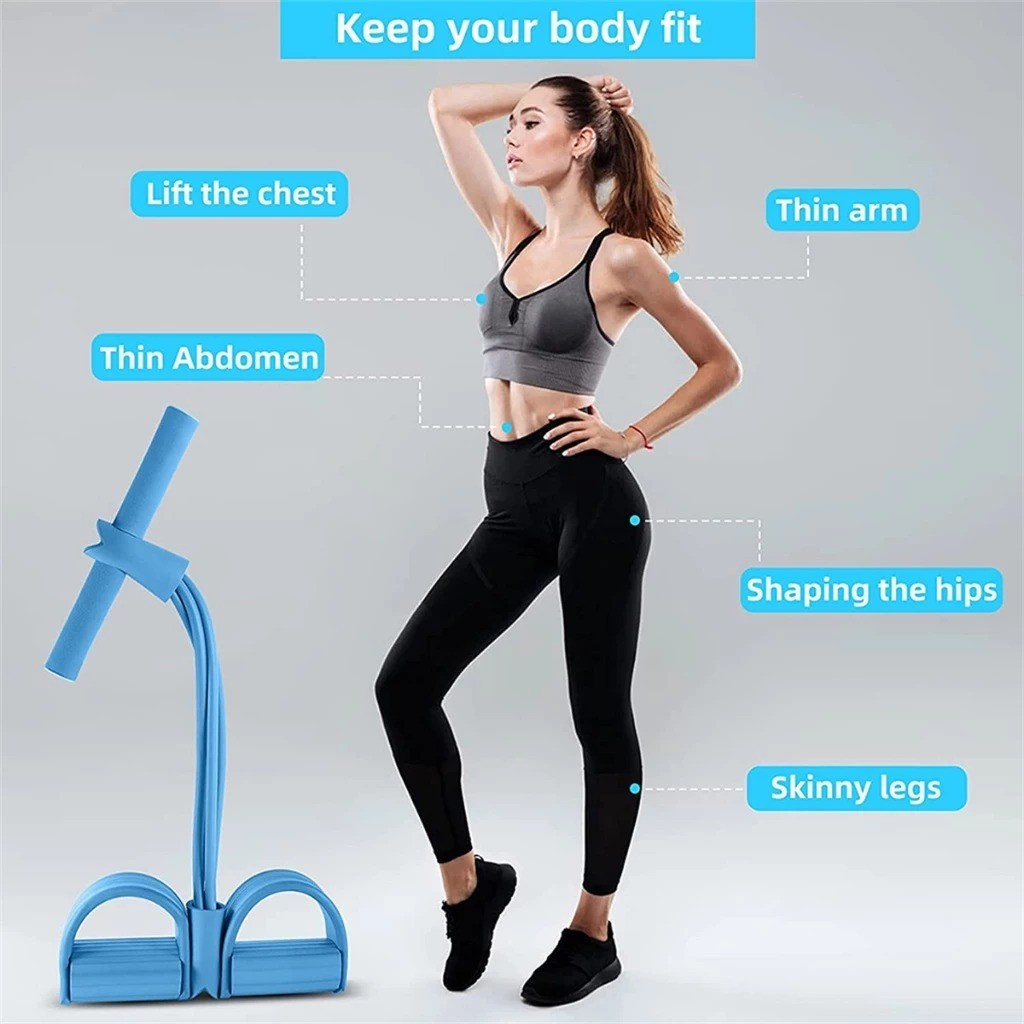 Detalhes do Elástico Extensor de Exercícios Pull Reducer Multi Função Academia Em Casa Uso Profissional