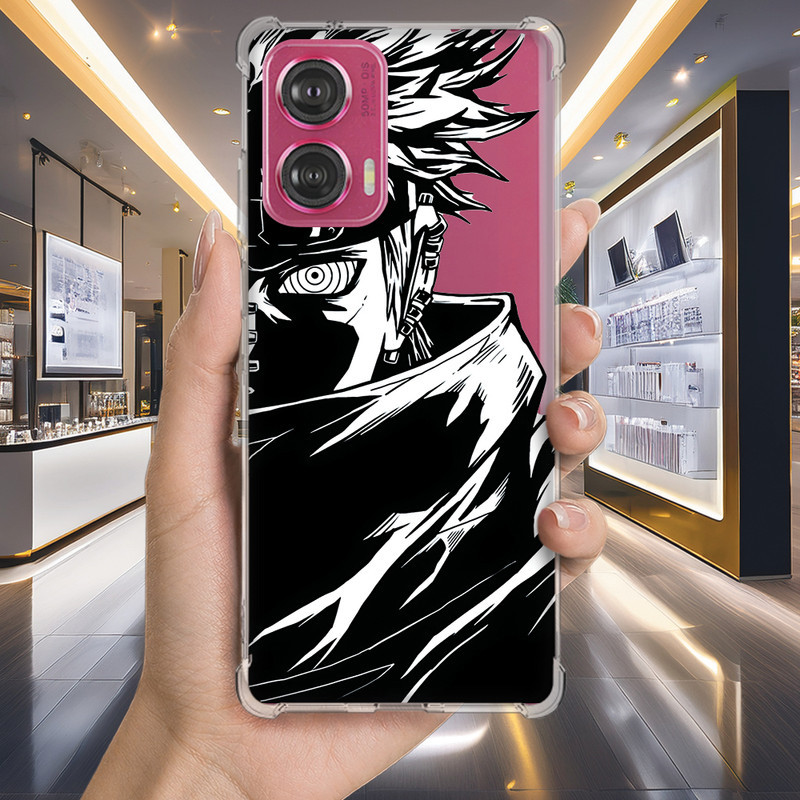 Capa Capinha MOTO G64 G62 G60S G60 G55 G54 G53 G52 G50 G45 G42 G35 G41 Anti-impacto Personalizada anime UZUMAKI (2570)