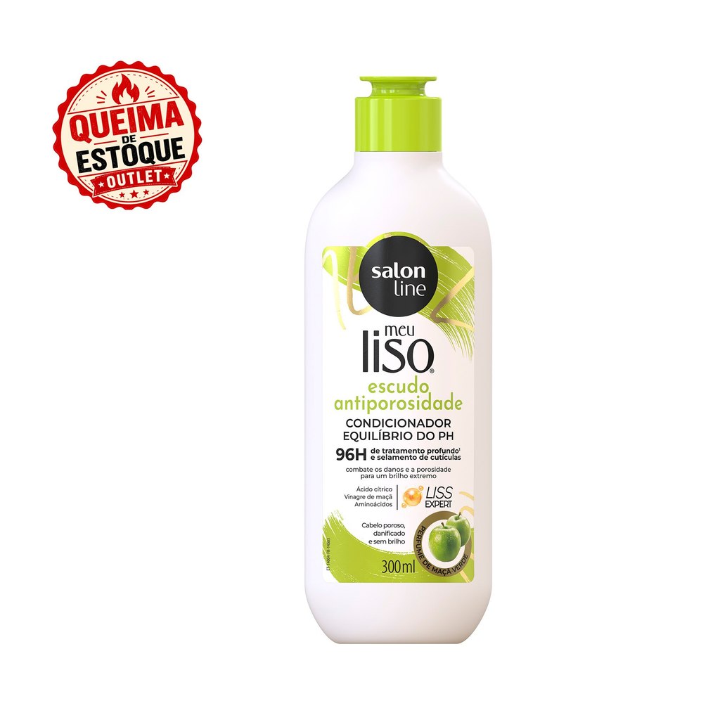 Condicionador Meu Liso Escudo Antiporosidade 300ml