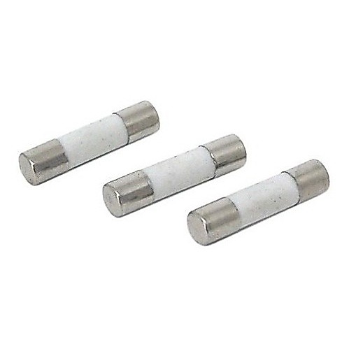 100 Peças - Fusível Cerâmico 5x20 Pequeno 8a De Microondas
