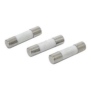 100 Peças - Fusível Cerâmico 5x20 Pequeno 8a De Microondas