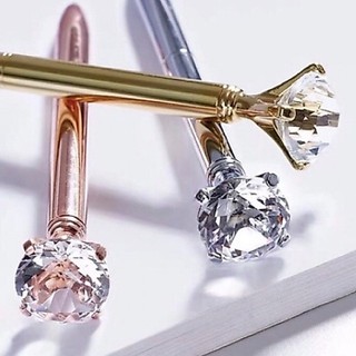 Caneta Diamante Esferográfica Cristal Luxo
