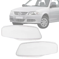 Par Lente Lisa Acrilico Farol Gol G4 2006 2007 A 2008