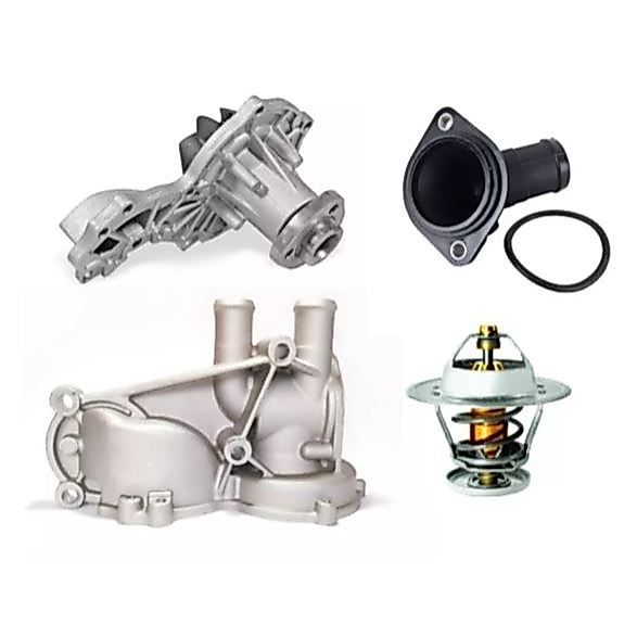 Kit Bomba D'agua Ap Saveiro, Gol, Parati, Santana Poly V