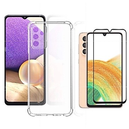 Kit Capa Capinha + Película de Vidro 3D P/ Samsung M13