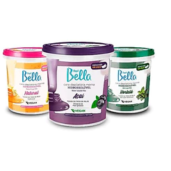 Cera Depilatória Morna Hidrossolúvel Depil Bella 600g