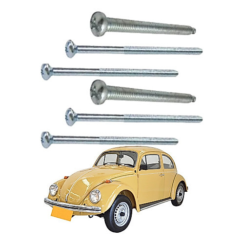 Kit Parafuso Para Aro Do Farol De 3 Furos Fusca 1973 A 1975