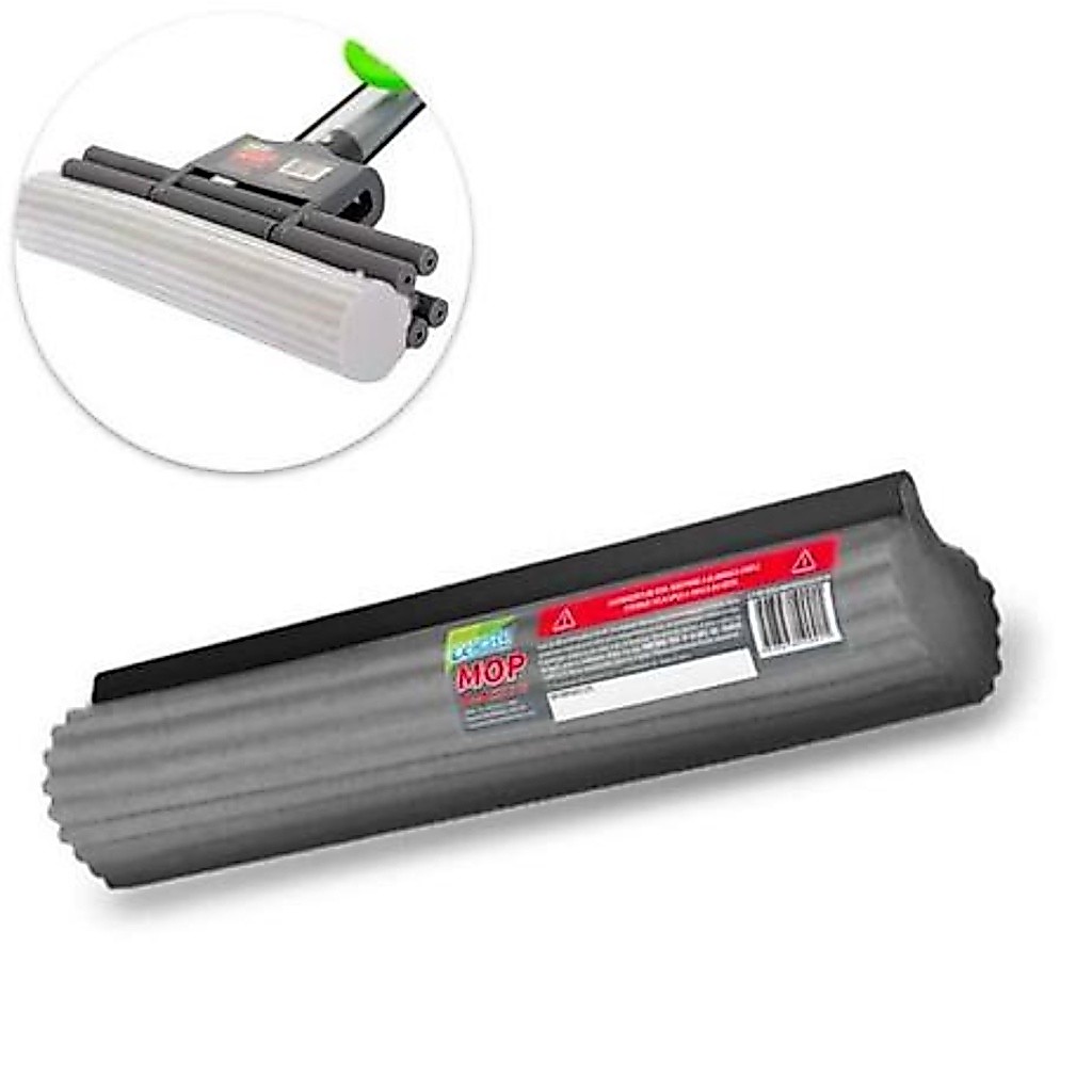 Refil para Mop Facil Rodo Limpeza Geral Plus Magico Lava e Seca PVA Celeste CLT-905