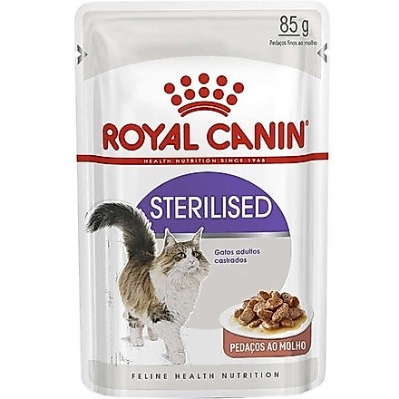 Sachê Royal Canin Gatos Castrados Jelly 85g