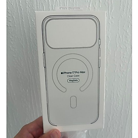 Capa Transparente Para Apple iPhone 17 Pro max Com MagSafe E Controle De Câmera