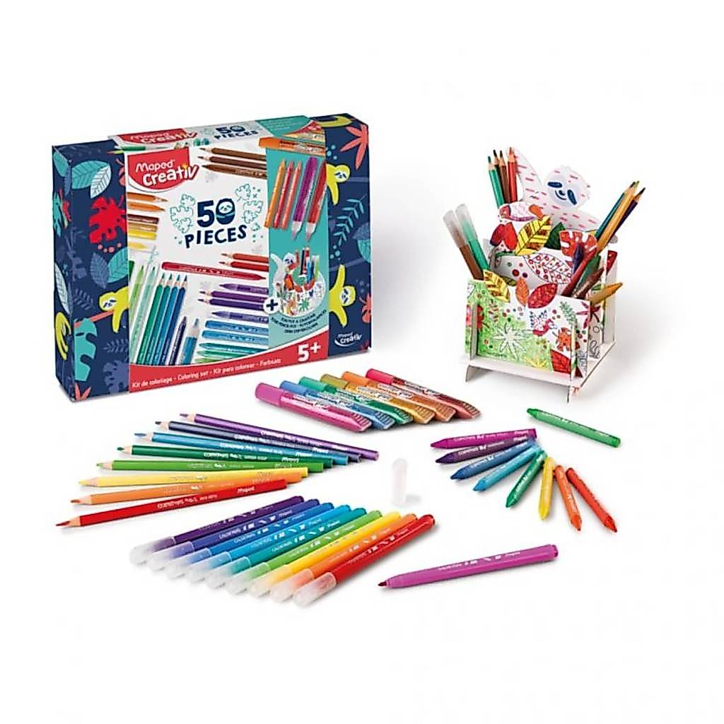 Kit de desenho e coloração Creativ 50 peças 907037 Maped · foto 2